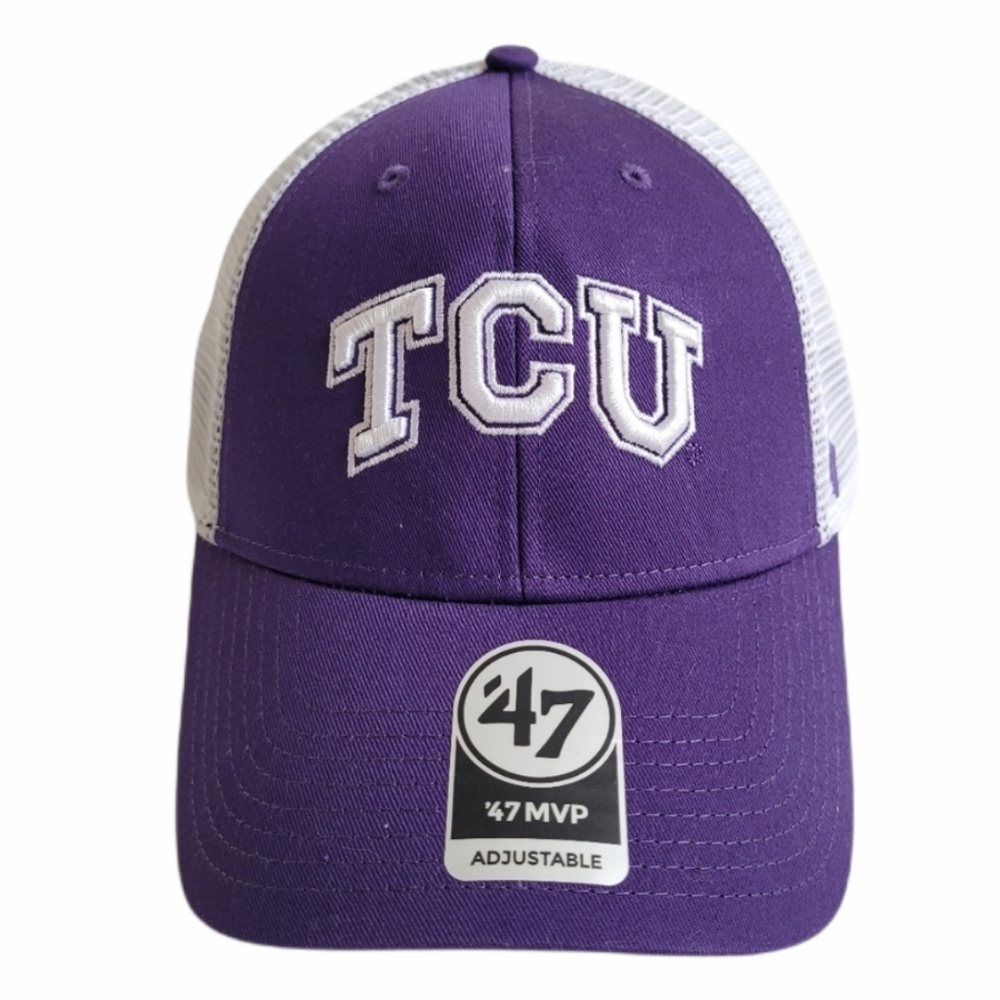 TCU Horned Frogs Fanatics 47 Mesh Snapback Hat Cap